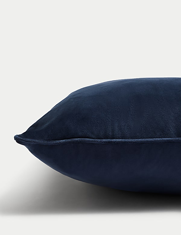 Velvet Piped Large Cushion - AU