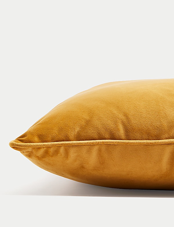 Velvet Piped Large Cushion - FR