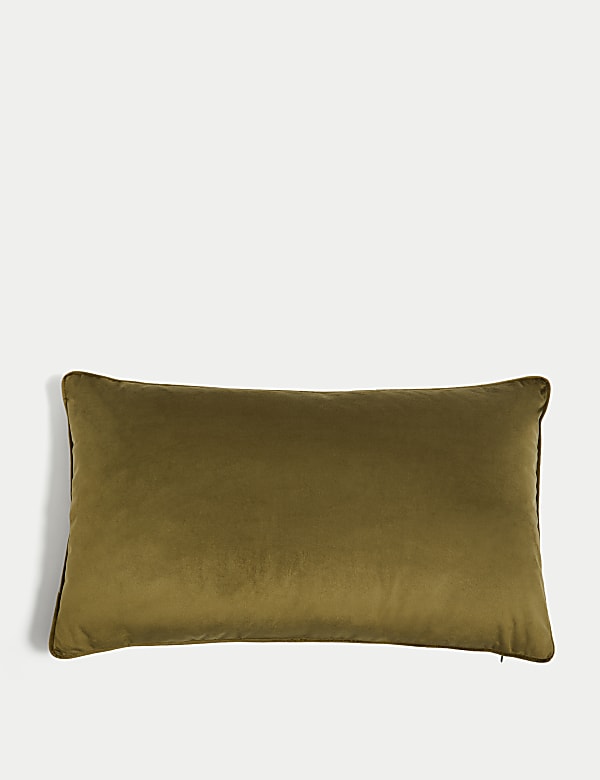Velvet Piped Bolster Cushion - NZ