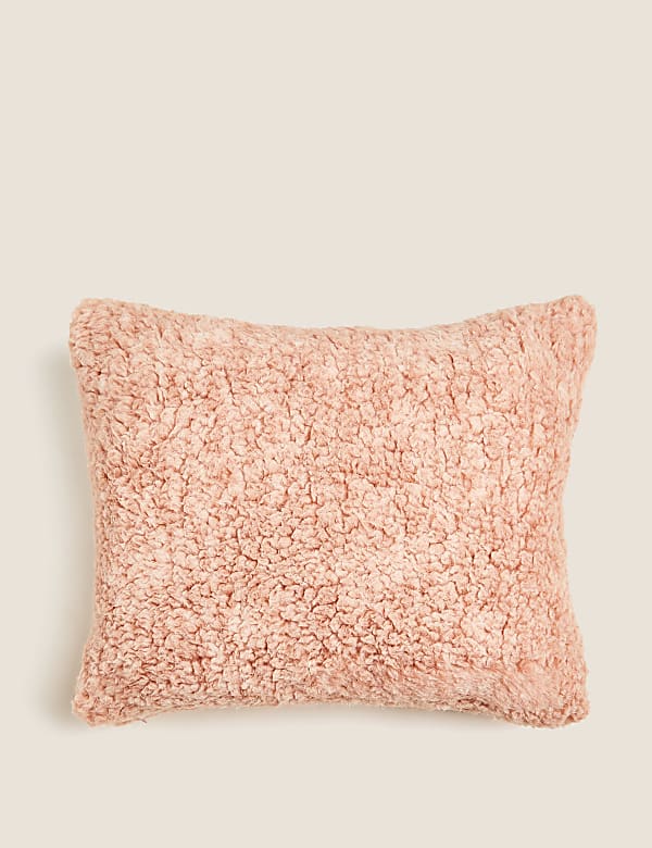 Teddy Love Slogan Mini Cushion