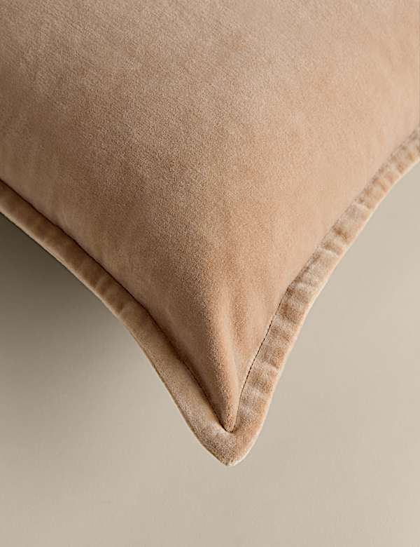 Pure Cotton Velvet Cushion - DK
