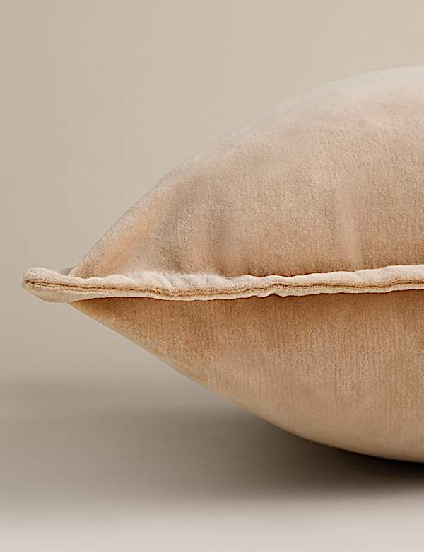 Pure Cotton Velvet Cushion - DK