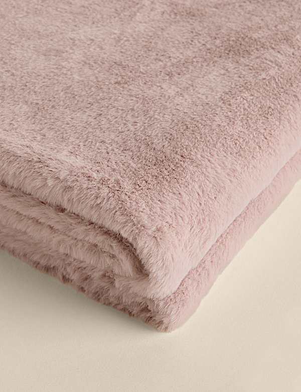 Supersoft Faux Fur Throw - SK