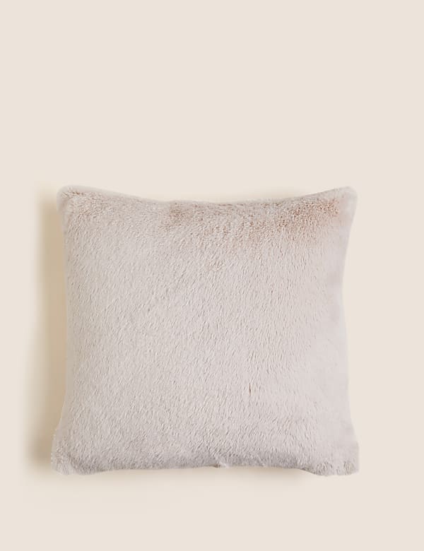 Supersoft Faux Fur Cushion - US