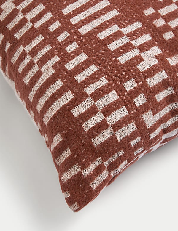 Pure Cotton Jacquard Cushion - SK