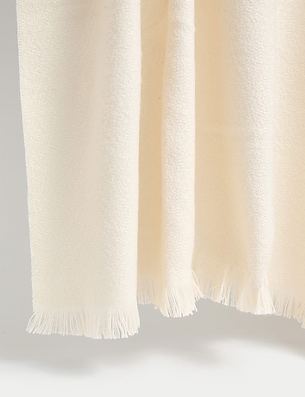 Plaid textur&eacute; doux - CH