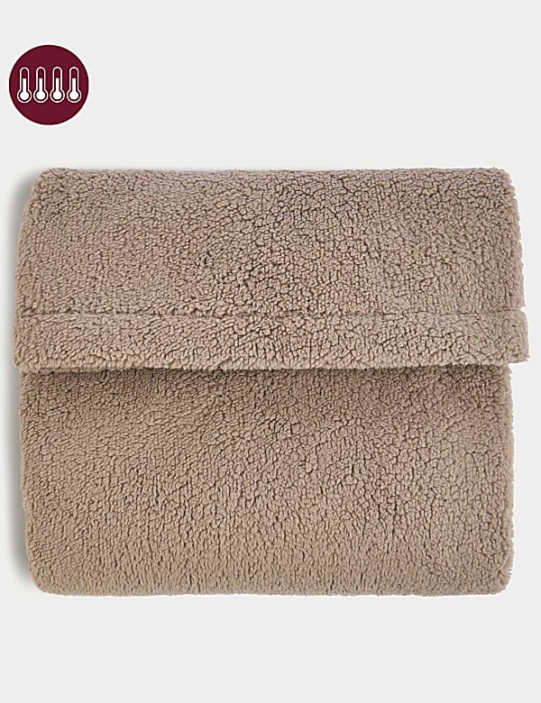 Plaid en polaire imitation peau de mouton - LU