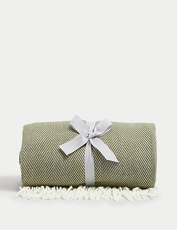 Plaid &agrave; chevrons - FR