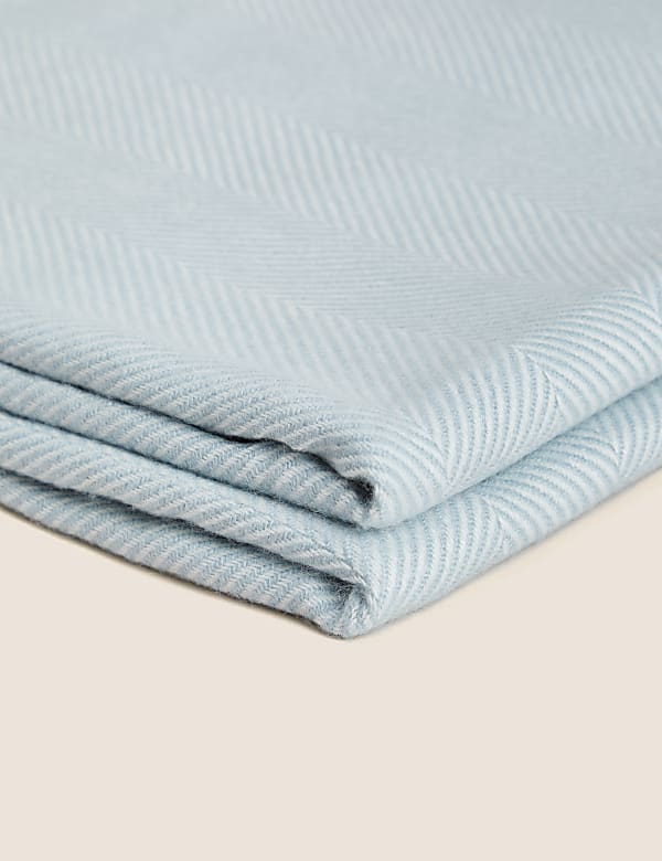 Sprei met visgraatmotief - BE