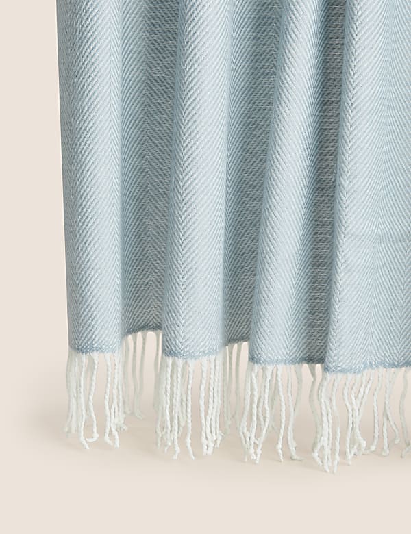 Sprei met visgraatmotief - BE