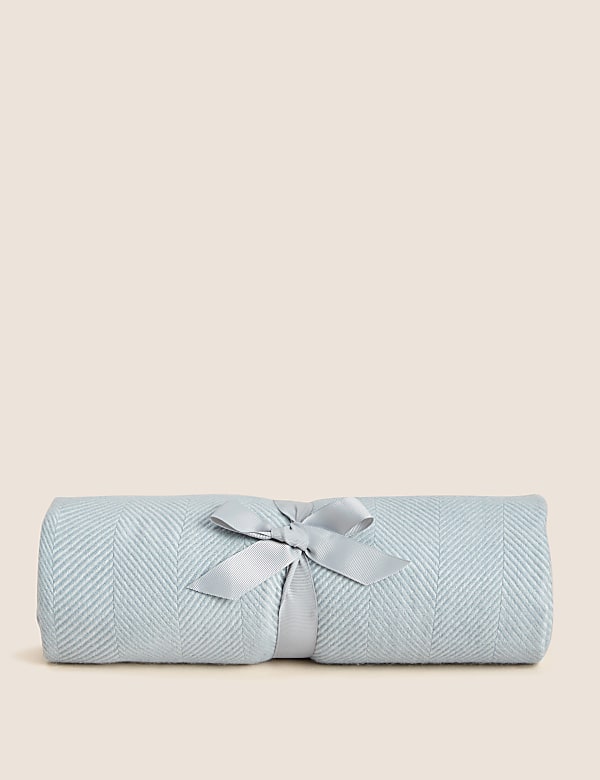 Sprei met visgraatmotief - BE