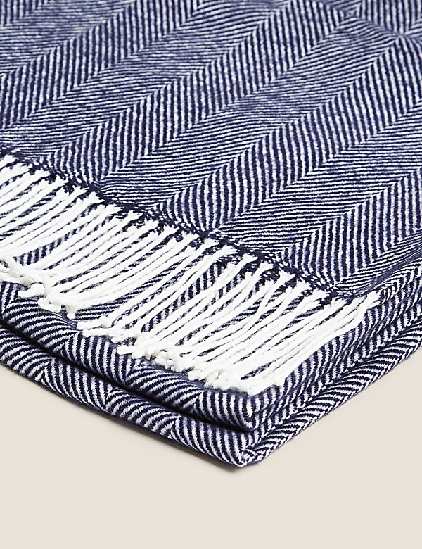 Herringbone Throw