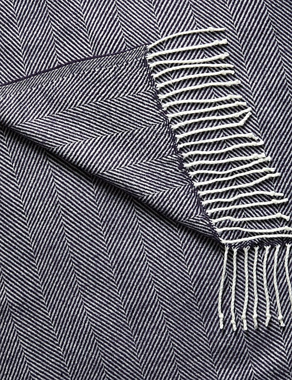 Herringbone Throw