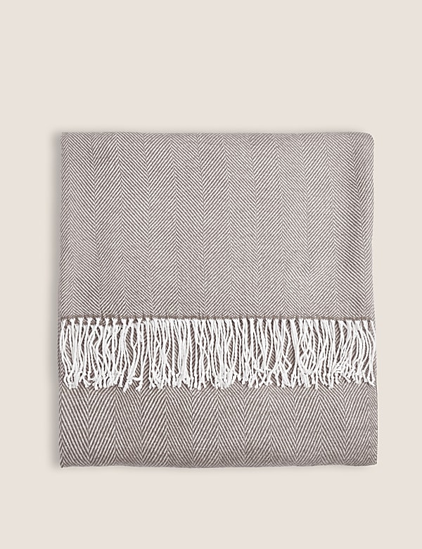 Herringbone Throw