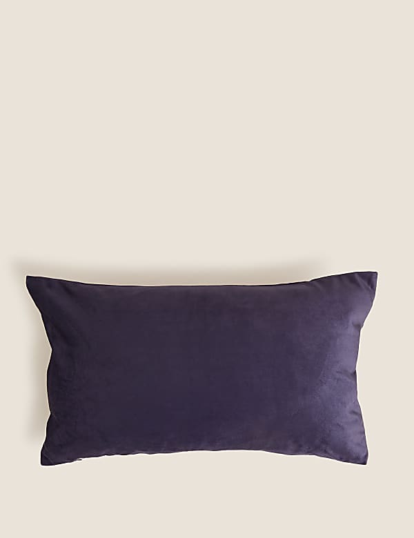 Velvet Bus Textured Bolster Cushion