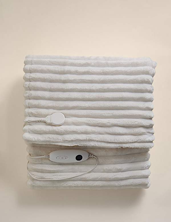 Ribbed Fleece Electric Throw - PT