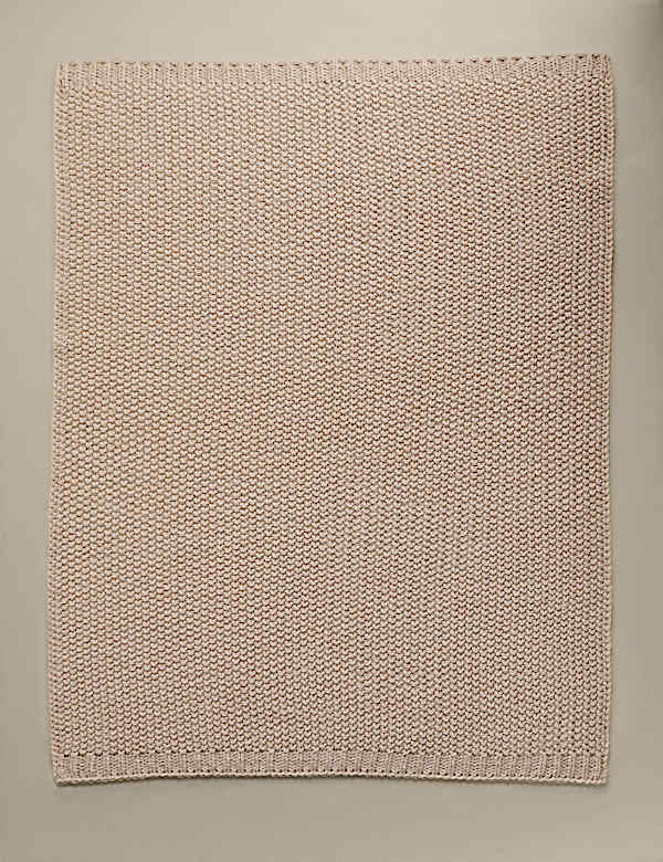 Chunky Knit Throw - CH