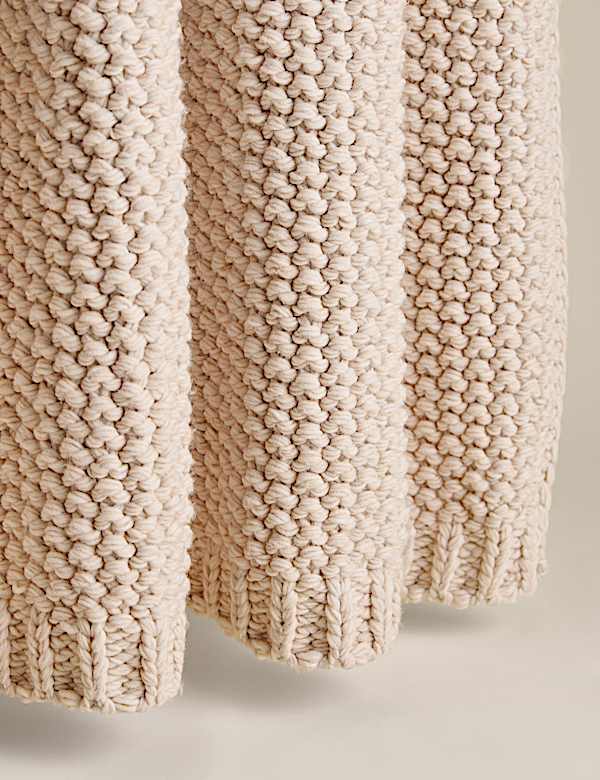 Chunky Knit Throw - CH