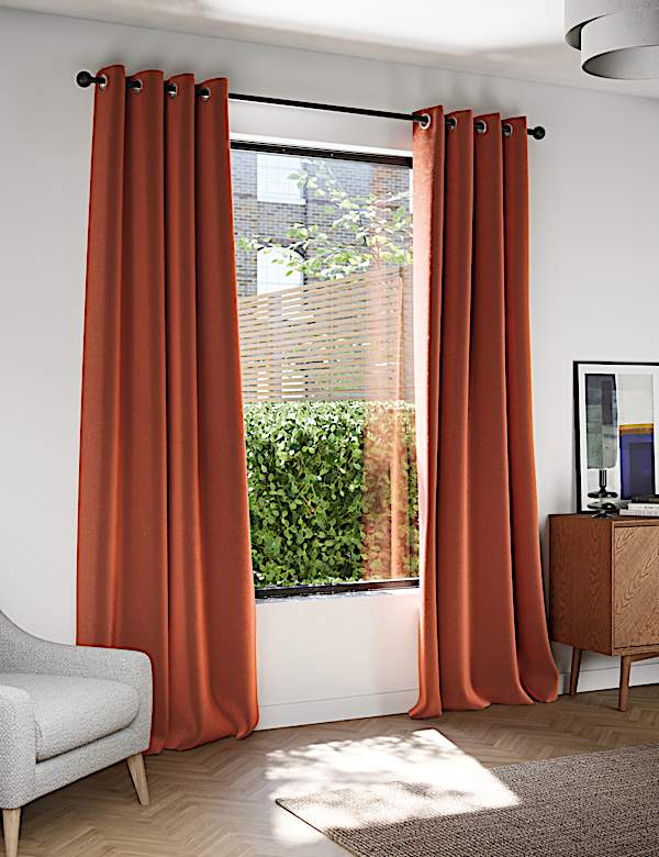 Velvet Eyelet Curtains - JO