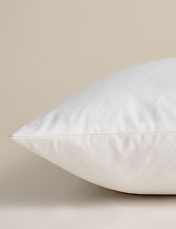Coussin d&eacute;coratif en plumes de canard - CA