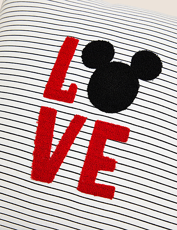 Mickey Mouse™ Embroidered Cushion