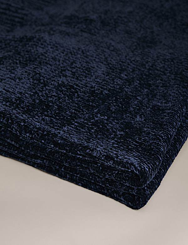 Chenille Knitted Throw - BN