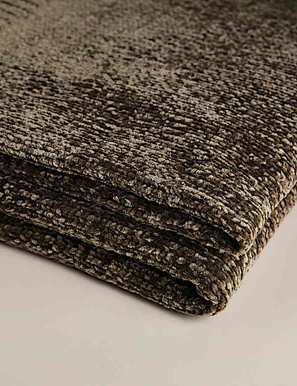 Chenille Knitted Throw - CA