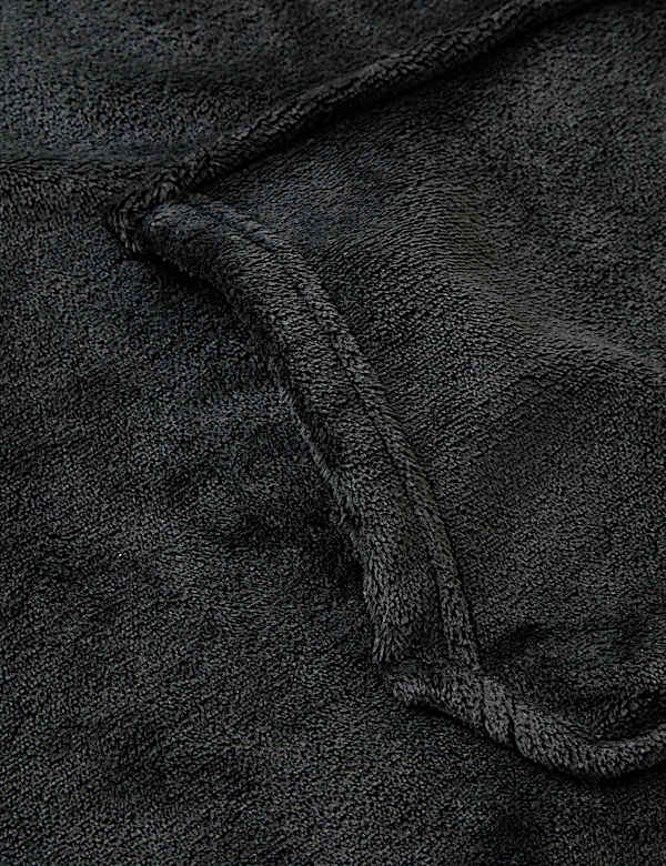 Kapuzen-Kuscheldecke mit Katzenmotiv - AT