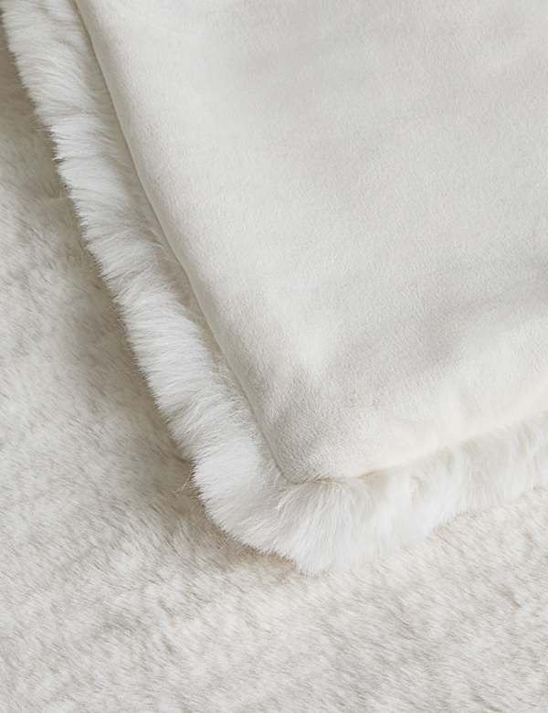 Faux Fur Throw - LT