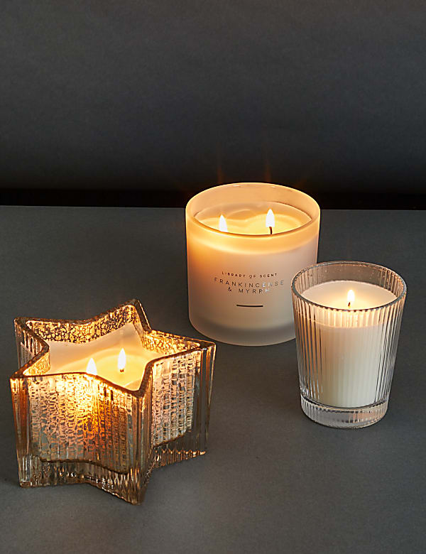 Frankincense & Myrrh Scented Candle