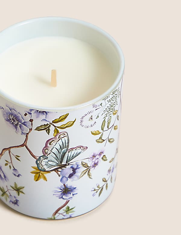 Butterfly Print Vanilla Scented Candle