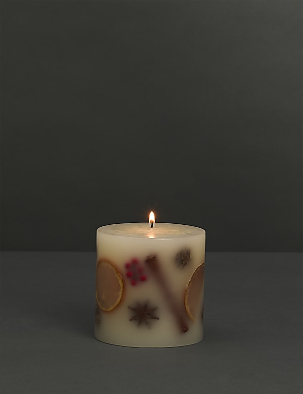 Mandarin, Clove & Cinnamon Botanical Candle - RO