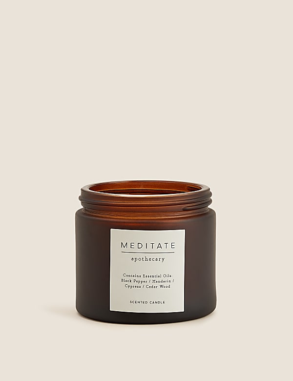 Meditate Candle