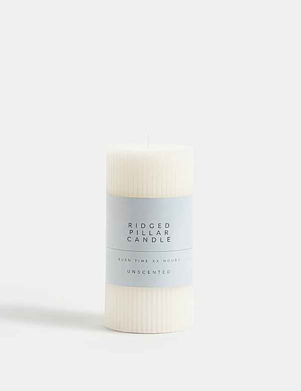 Bougie pilier à rainures - CA