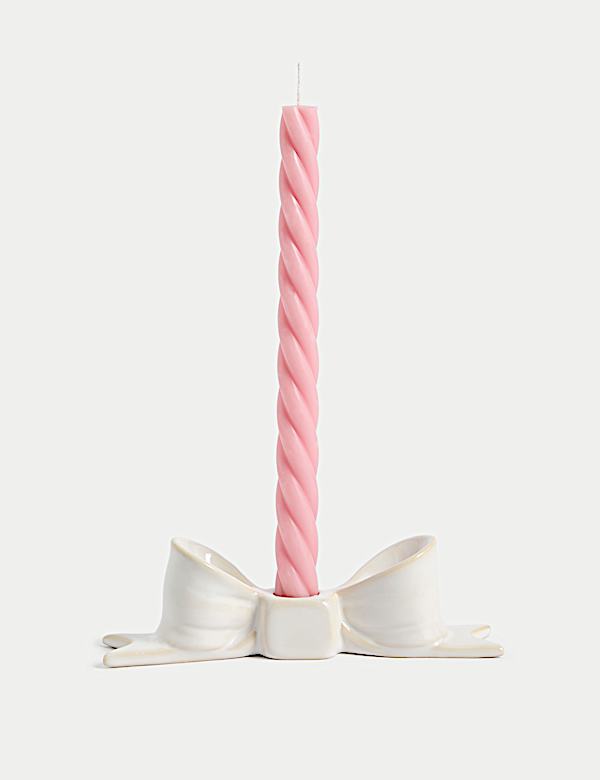 Set of 2 Twisted Dinner Candles - CA