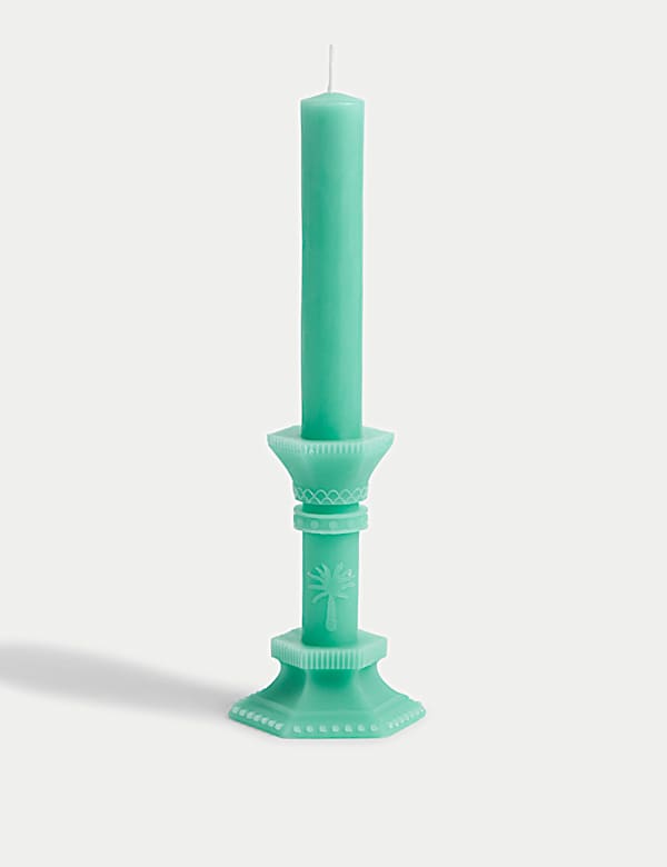 Boho Large Candelabra Dinner Candle - CZ