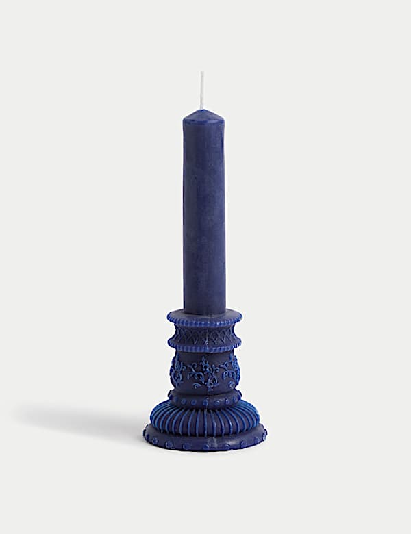Boho Medium Candelabra Dinner Candle - GR