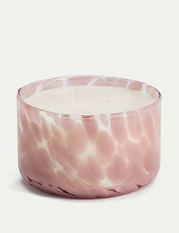 Lychee & Dragonfruit Confetti 3 Wick Candle - CA