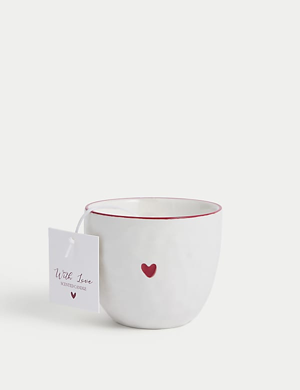 Yuzu & Pomegranate Heart Scented Candle - CY