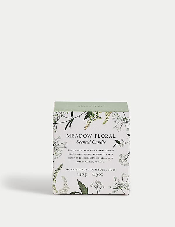 Meadow Floral Scented Candle - CA