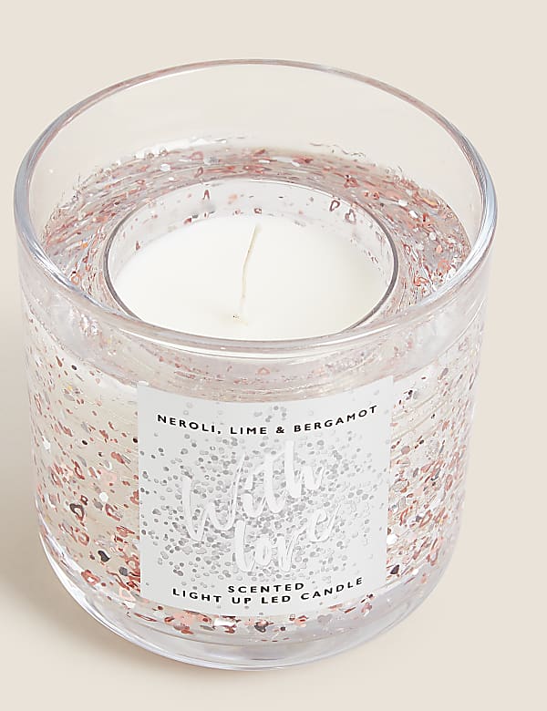 Heart Light Up Candle