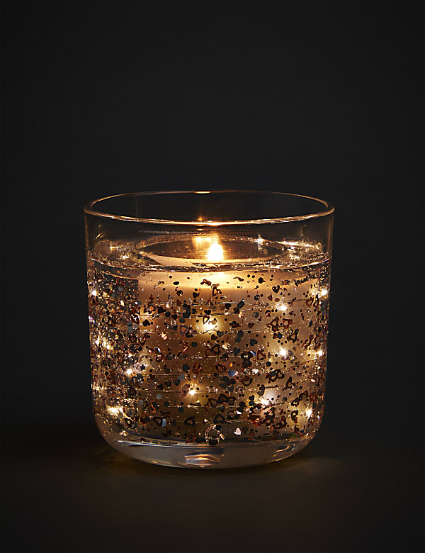 Heart Light Up Candle