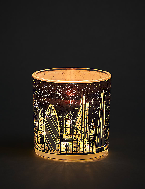 M&s led light up scented candle discount