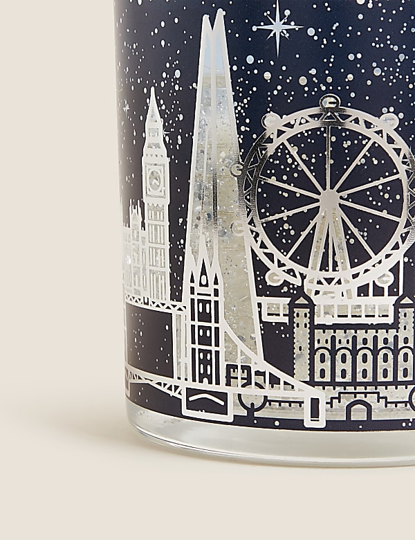 London Light Up Scented Candle