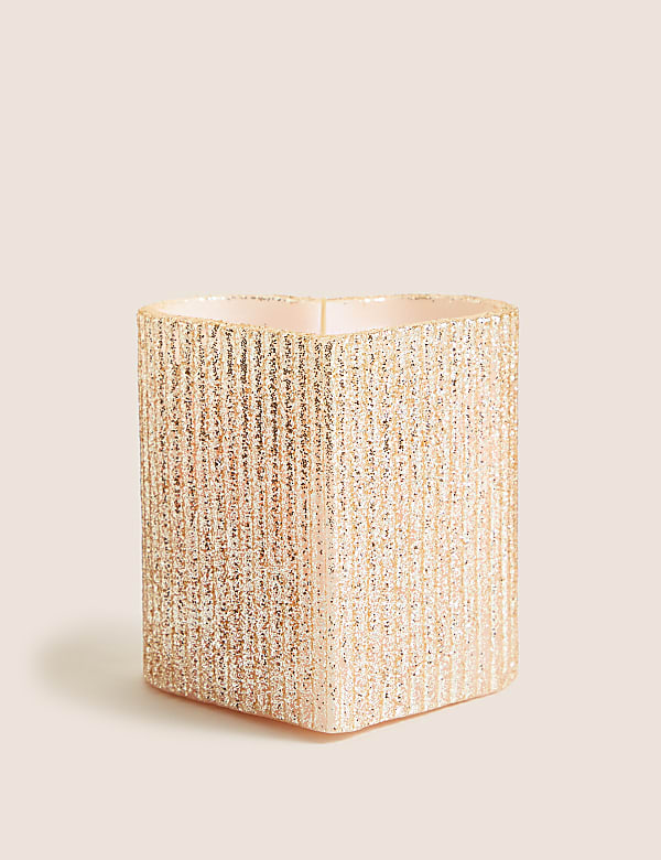 Heart Pillar Light Up Candle