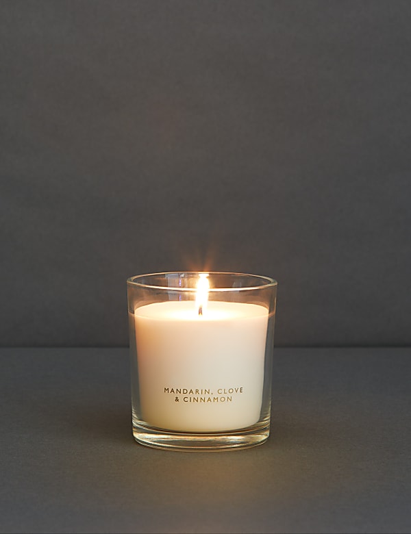 Mandarin, Clove & Cinnamon Boxed Candle