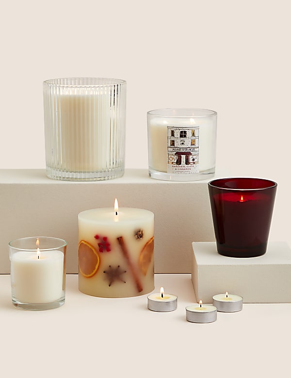 Mandarin, Clove & Cinnamon Boxed Candle - GR