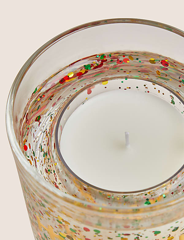 Neon Ho Ho Ho Light Up Candle - LU