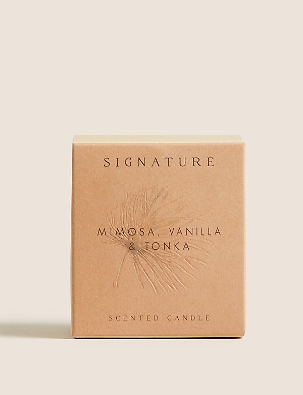 Mimosa, Vanilla & Tonka Boxed Candle