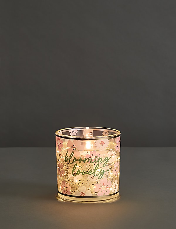 Blooming Lovely Light Up Candle - CY